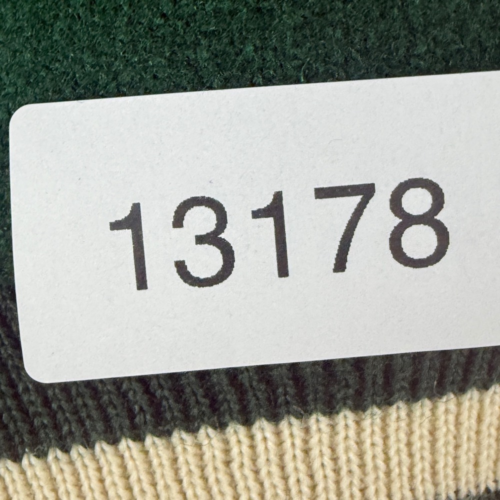 TM Athletics Varsity Jacket Womens 34 Green 1987 Letterman Bulldog Zip Hood - Picture 12 of 12